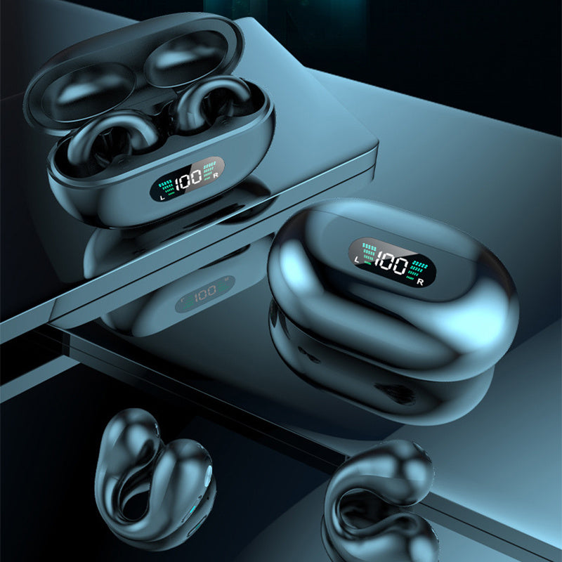 Bone Conduction Wireless Earbuds – Bluetooth 5.3 Sports Headset