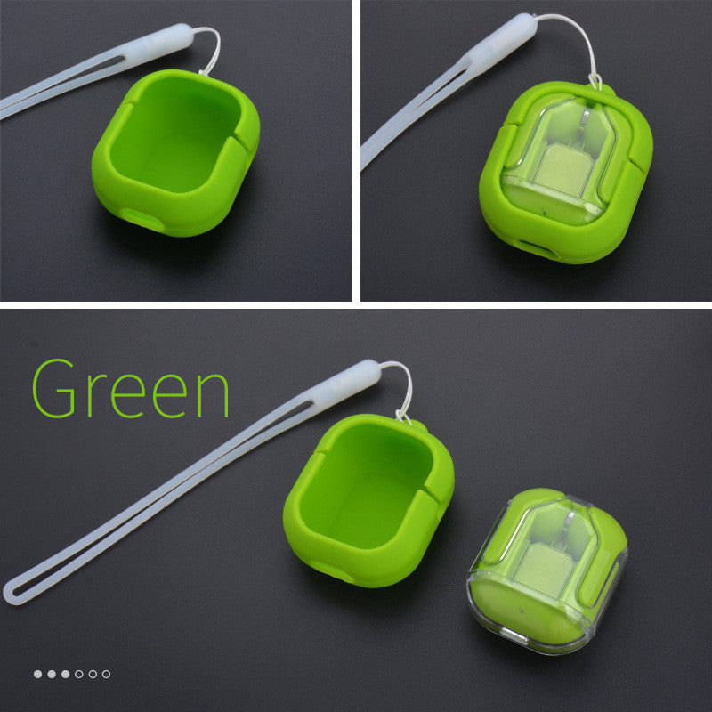 Mini Transparent Wireless Earbuds – ENC Noise Reduction & Digital Display