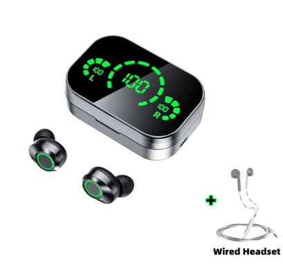 YD03 TWS Wireless Earbuds – Smart Display & Breathing Light