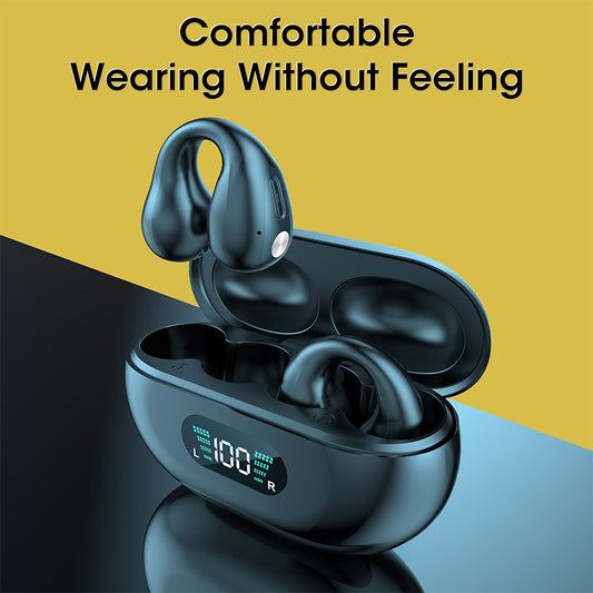 Bone Conduction Wireless Earbuds – Bluetooth 5.3 Sports Headset
