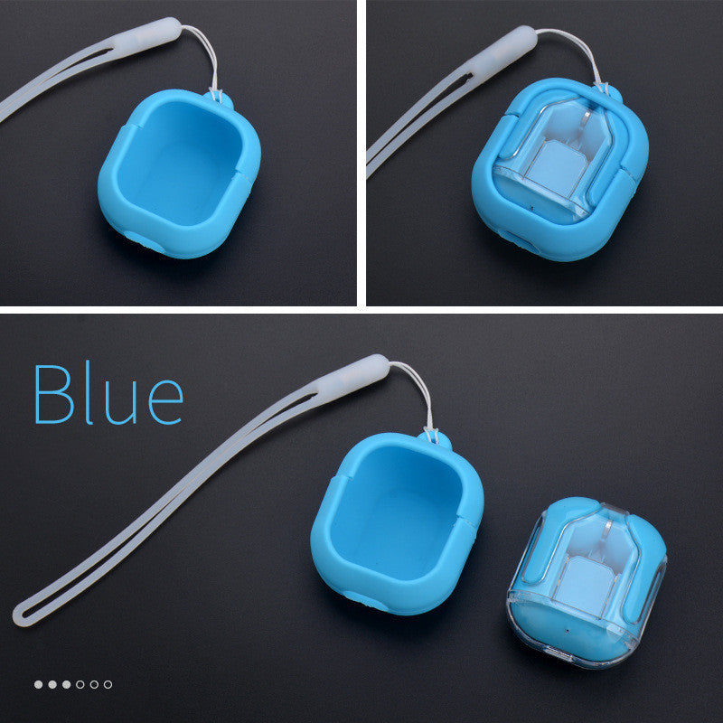 Mini Transparent Wireless Earbuds – ENC Noise Reduction & Digital Display