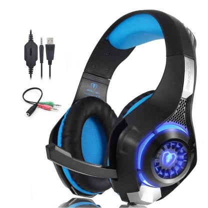 Gaming Headphones – Surround Sound & Noise-Canceling Mic