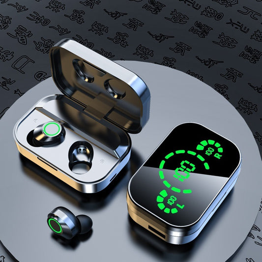 YD03 TWS Wireless Earbuds – Smart Display & Breathing Light